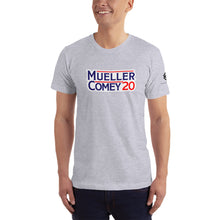 Load image into Gallery viewer, Mueller &amp; Comey 2020 Election Presidential Candidate - American Apparel Unisex T-Shirt