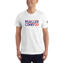 Load image into Gallery viewer, Mueller &amp; Comey 2020 Election Presidential Candidate - American Apparel Unisex T-Shirt