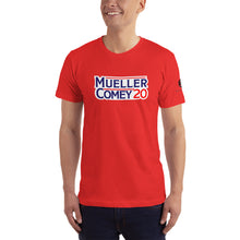 Load image into Gallery viewer, Mueller &amp; Comey 2020 Election Presidential Candidate - American Apparel Unisex T-Shirt